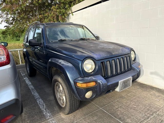 Blue 2002 Jeep Liberty SUV / Crossover Rear-Wheel Drive 4-Speed Automatic Overdrive