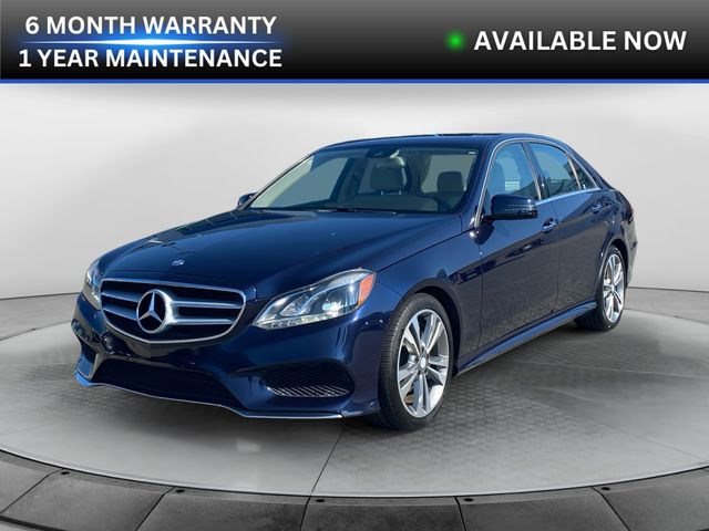 Blue 2016 Mercedes-Benz E-Class Sedan Rear-Wheel Drive 7-Speed Automatic