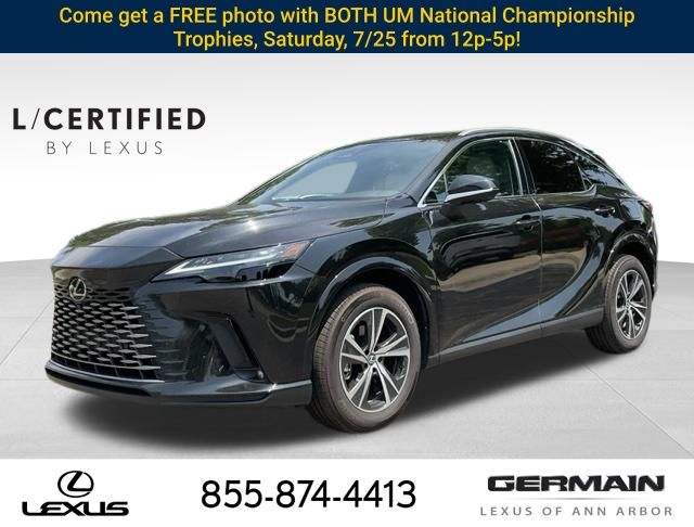 Black (Caviar) 2026 Lexus RX Hybrid SUV / Crossover All-Wheel Drive Continuously Variable Transmission
