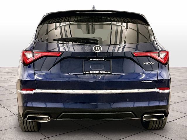 2022 Acura MDX Technology Blue at Spitzer Acura