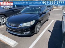 Crystal Black Pearl 2015 Honda Accord LX Sedan Front-Wheel Drive Continuously Variable Transmission