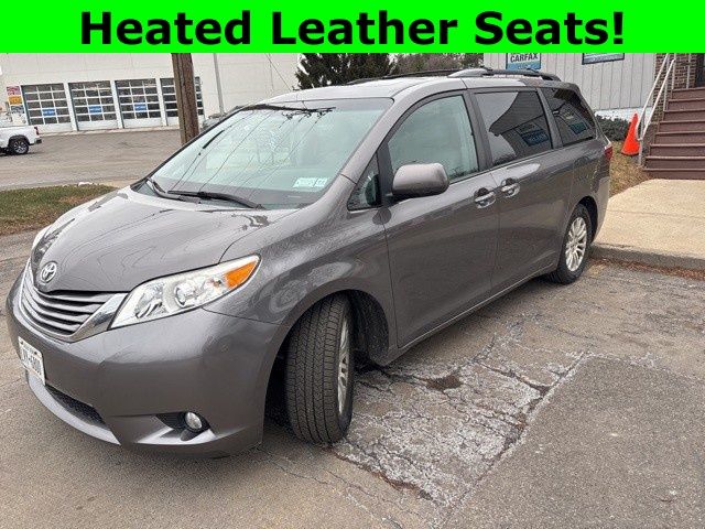 Predawn Gray Mica 2015 Toyota Sienna XLE 7-Passenger Auto Access Seat Minivan Front-Wheel Drive 6-Speed Automatic Overdrive