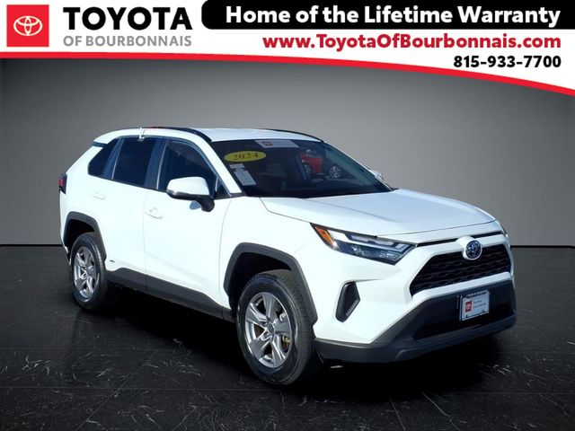 Ice 2024 Toyota RAV4 Hybrid SUV / Crossover All-Wheel Drive Continuously Variable Transmission
