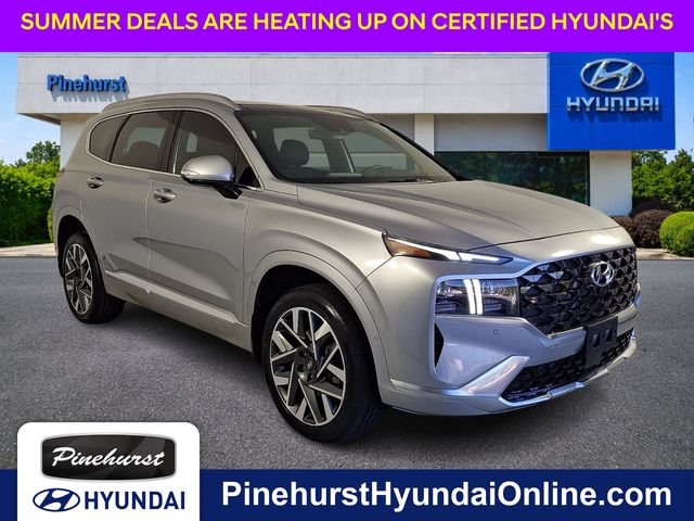 Silver 2023 Hyundai Santa Fe SUV / Crossover All-Wheel Drive Automatic