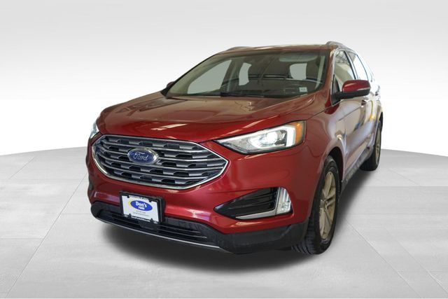 Red Metallic 2020 Ford Edge SUV / Crossover All-Wheel Drive 8-Speed Automatic