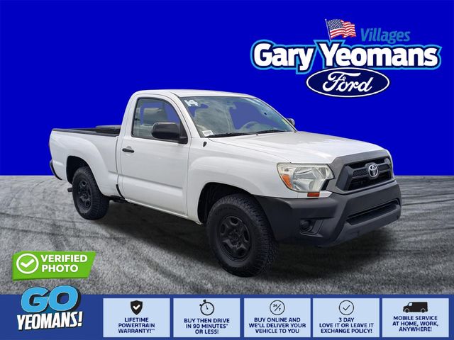 Super White 2014 Toyota Tacoma Regular Cab SB Pickup Truck 4X2 4-Speed Automatic