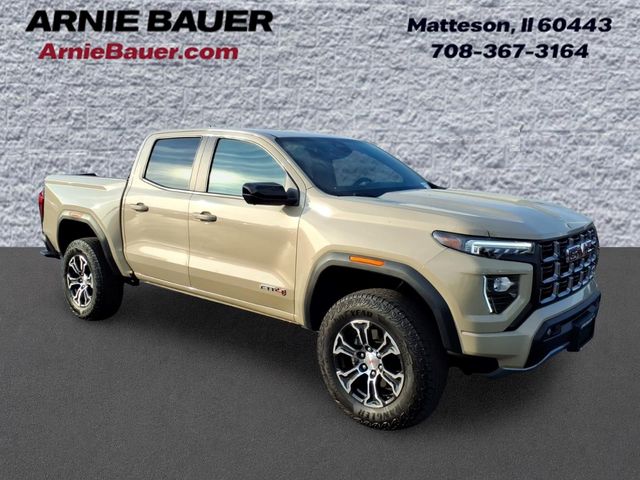 Desert Sand Metallic 2024 GMC Canyon Pickup Truck Four-Wheel Drive 8-Speed Automatic