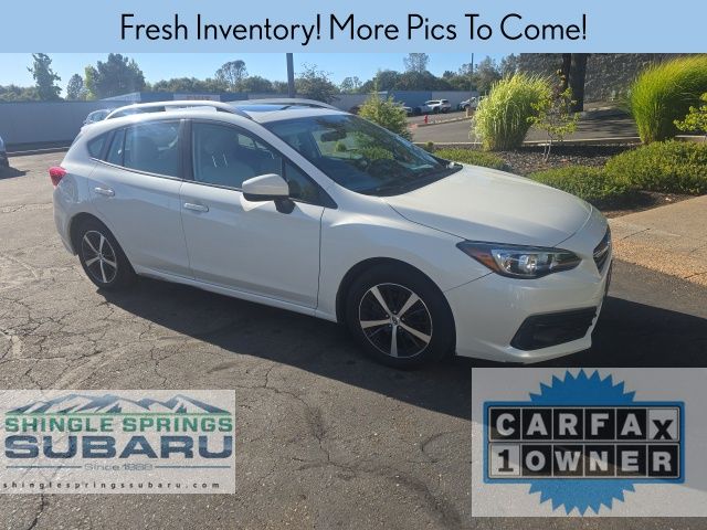 Crystal White Pearl 2023 Subaru Impreza Wagon All-Wheel Drive Continuously Variable Transmission