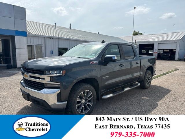 Shadow Gray Metallic 2020 Chevrolet Silverado 1500 Pickup Truck Four-Wheel Drive 8-Speed Automatic