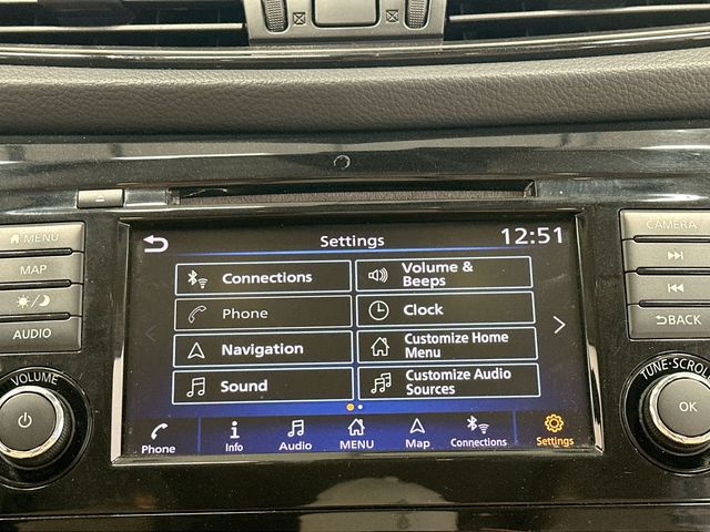 2018 Nissan Rogue SL White at Audi Porsche Sewickley