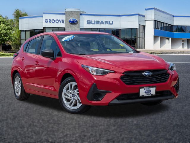 Pure Red 2025 Subaru Impreza Wagon All-Wheel Drive Continuously Variable Transmission