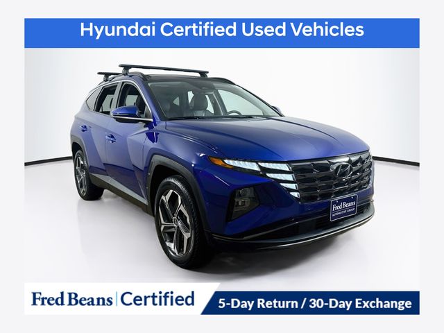 Intense Blue 2023 Hyundai Tucson SUV / Crossover All-Wheel Drive 8-Speed Automatic