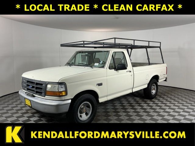 White 1992 Ford F-150 Pickup Truck 4-Speed Automatic