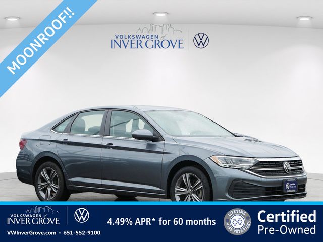 Platinum Gray Metallic 2023 Volkswagen Jetta Sedan Front-Wheel Drive 8-Speed Automatic