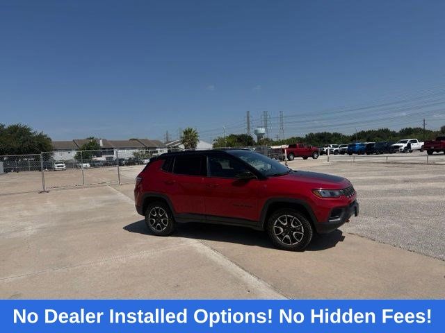 2025 Jeep Compass Trailhawk Red at Wharton Ford