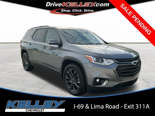 Gray (Satin Steel Metallic) 2020 Chevrolet Traverse SUV / Crossover Four-Wheel Drive 9-Speed Automatic