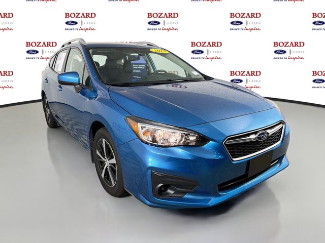 Island Blue Pearl 2019 Subaru Impreza Hatchback All-Wheel Drive Continuously Variable Transmission