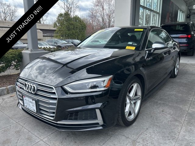 Brilliant Black 2018 Audi S5 3.0T quattro Premium Plus Coupe AWD Coupe All-Wheel Drive 8-Speed Automatic