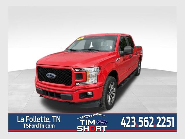 Race Red 2019 Ford F-150 XL SuperCrew 4WD Pickup Truck Four-Wheel Drive Automatic