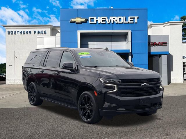 Black 2023 Chevrolet Suburban RST 4WD SUV / Crossover Four-Wheel Drive