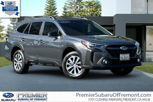 Magnetite Gray Metallic 2025 Subaru Outback Premium AWD SUV / Crossover All-Wheel Drive Continuously Variable Transmission