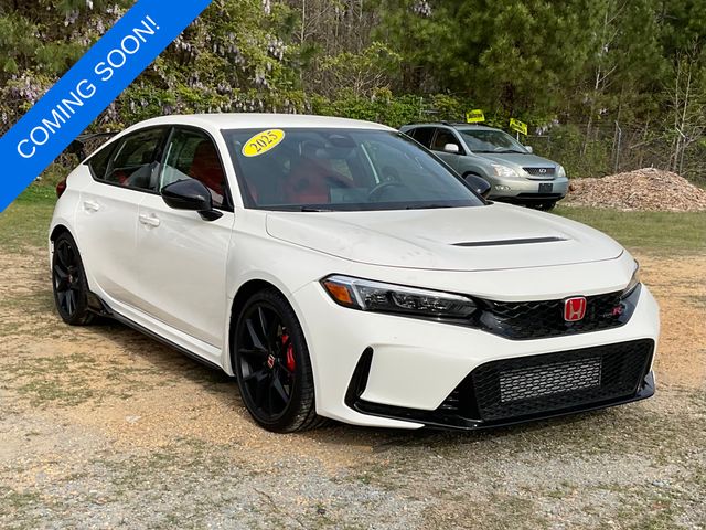 White 2025 Honda Civic Type R FWD Hatchback Front-Wheel Drive 6-Speed Manual