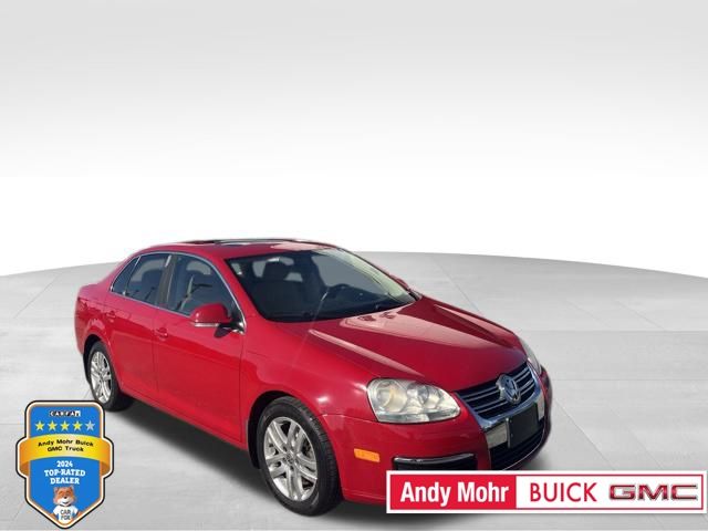 Red 2007 Volkswagen Jetta Sedan Front-Wheel Drive 6-Speed Automatic