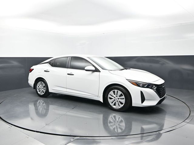 White (Fresh Powder) 2025 Nissan Sentra Sedan Front-Wheel Drive Continuously Variable Transmission