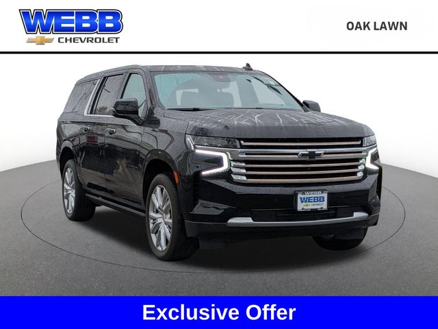 Black 2024 Chevrolet Suburban High Country 4WD SUV / Crossover Four-Wheel Drive