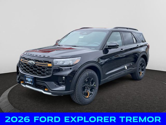 Black 2026 Ford Explorer Tremor AWD SUV / Crossover All-Wheel Drive Automatic
