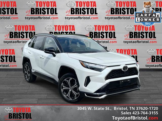 Midnight Black Metallic 2025 Toyota RAV4 Plug-in Hybrid SUV / Crossover All-Wheel Drive Continuously Variable Transmission