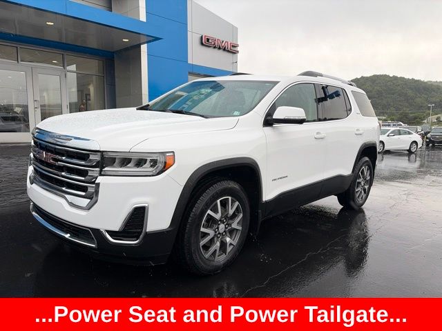 Summit White 2023 GMC Acadia SUV / Crossover Four-Wheel Drive 9-Speed Automatic