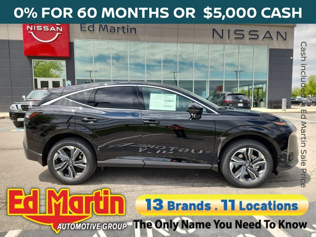 Super Black 2026 Nissan Murano SUV / Crossover All-Wheel Drive 9-Speed Automatic