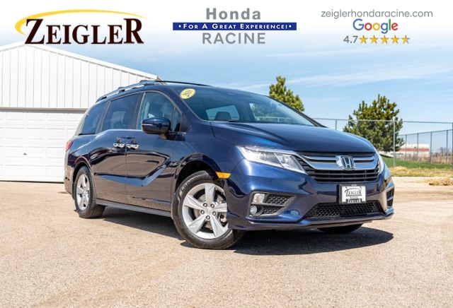 Black (Obsidian Blue Pearl) 2018 Honda Odyssey EX-L FWD Minivan Front-Wheel Drive 9-Speed Automatic