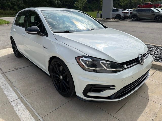 2019 Volkswagen Golf R DCC & Navigation 4Motion White at Sutliff Volkswagen