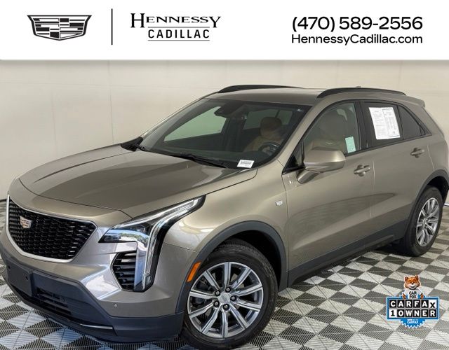 Silver 2020 Cadillac XT4 SUV / Crossover Front-Wheel Drive 9-Speed Automatic