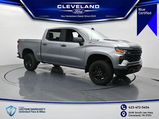 Sterling Gray Metallic 2024 Chevrolet Silverado 1500 Pickup Truck Four-Wheel Drive Automatic