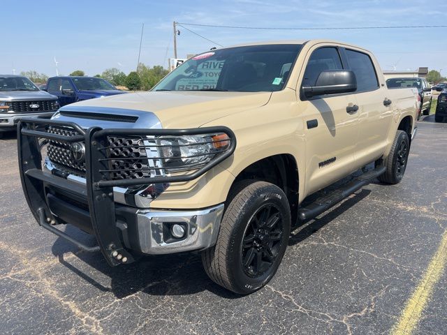 Quicksand 2019 Toyota Tundra SR5 CrewMax 5.7L 4WD Pickup Truck Four-Wheel Drive 6-Speed Automatic