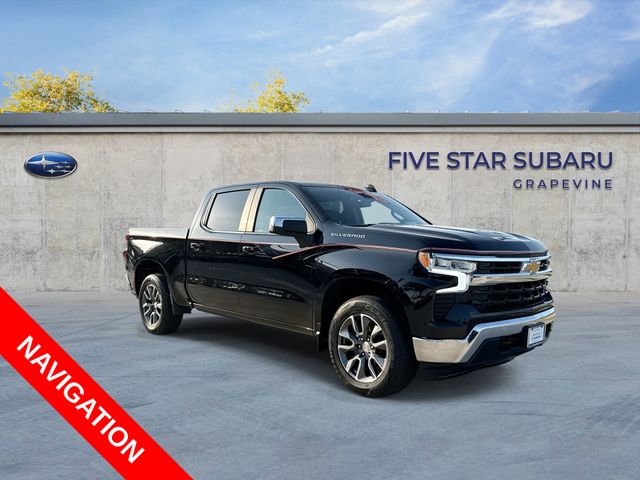 Black 2023 Chevrolet Silverado 1500 Pickup Truck Four-Wheel Drive 8-Speed Automatic