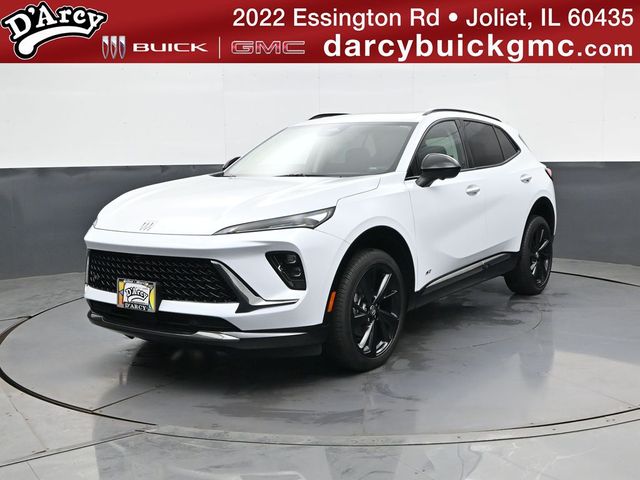 Iridescent White Tricoat 2025 Buick Envision SUV / Crossover All-Wheel Drive 9-Speed Automatic