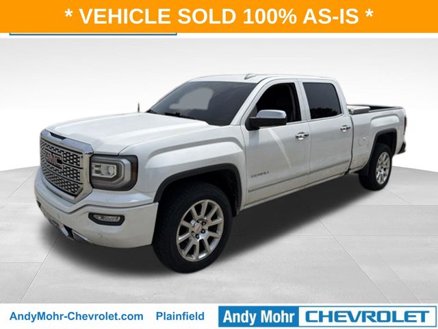 White Frost 2016 GMC Sierra 1500 Pickup Truck Four-Wheel Drive 8-Speed Automatic Overdrive