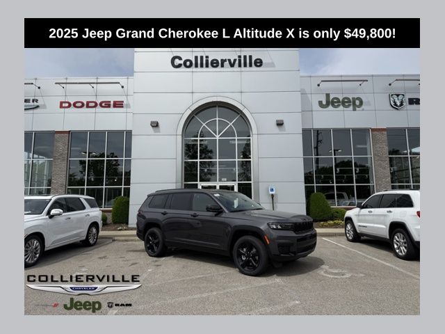 Baltic Gray Metallic Clearcoat 2025 Jeep Grand Cherokee L SUV / Crossover Four-Wheel Drive 8-Speed Automatic