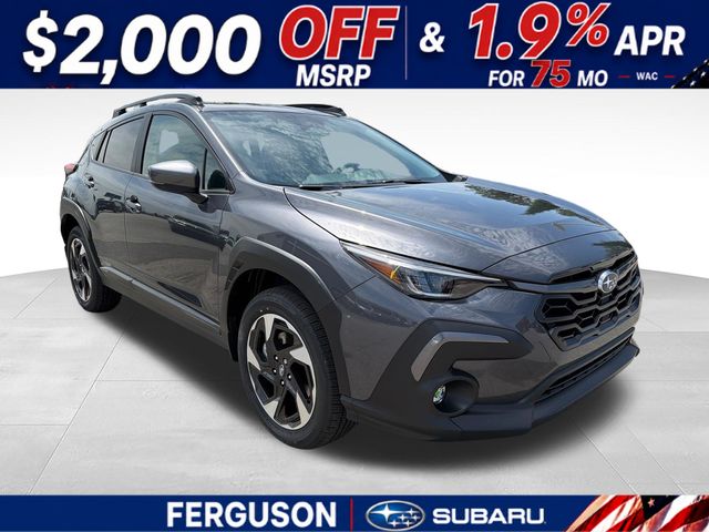 Magnetite Gray Metallic/Crystal Black Silica 2026 Subaru Crosstrek SUV / Crossover All-Wheel Drive Continuously Variable Transmission