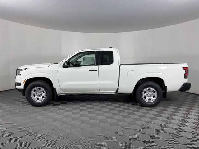 2025 Glacier White Nissan Frontier S RWD Truck