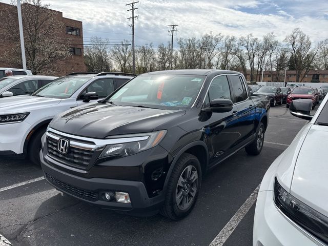 Crystal Black Pearl 2018 Honda Ridgeline RTL-T AWD Pickup Truck All-Wheel Drive 6-Speed Automatic