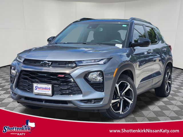 Gray (Satin Steel Metallic) 2022 Chevrolet Trailblazer SUV / Crossover Front-Wheel Drive Continuously Variable Transmission