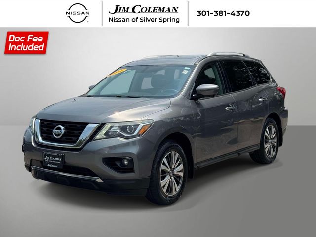 Gray (Gun Metallic) 2017 Nissan Pathfinder SUV / Crossover Four-Wheel Drive Continuously Variable Transmission