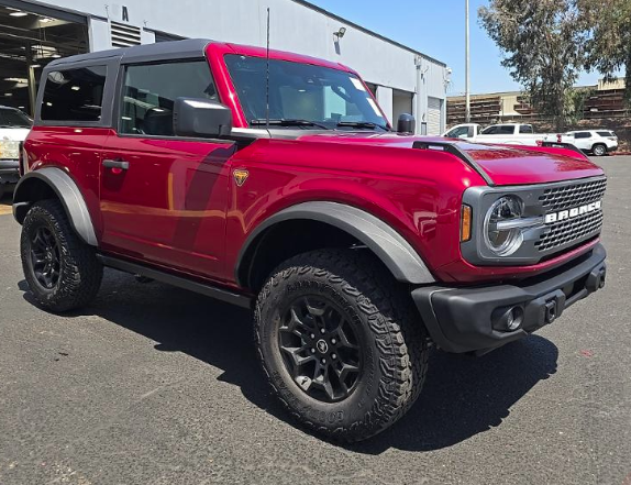 Ruby Red Metallic Tinted Clearcoat 2026 Ford Bronco SUV / Crossover Four-Wheel Drive Automatic