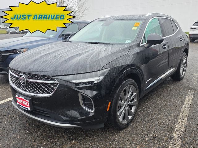 Black (Ebony Twilight Metallic) 2022 Buick Envision Avenir AWD SUV / Crossover All-Wheel Drive 9-Speed Automatic