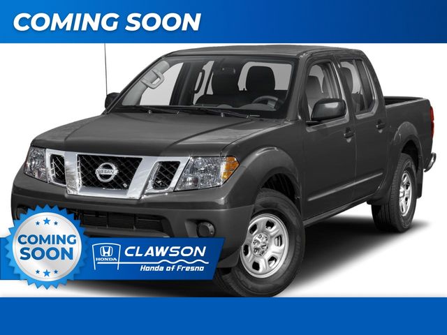 Gray (Gun Metallic) 2019 Nissan Frontier SL Crew Cab 4WD Pickup Truck Four-Wheel Drive 5-Speed Automatic Overdrive